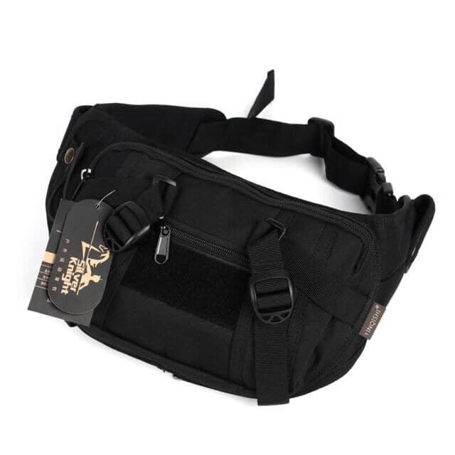 SILVER KNIGHT Quick Draw Concealed Carrying Tactical Belt Bag Cordura