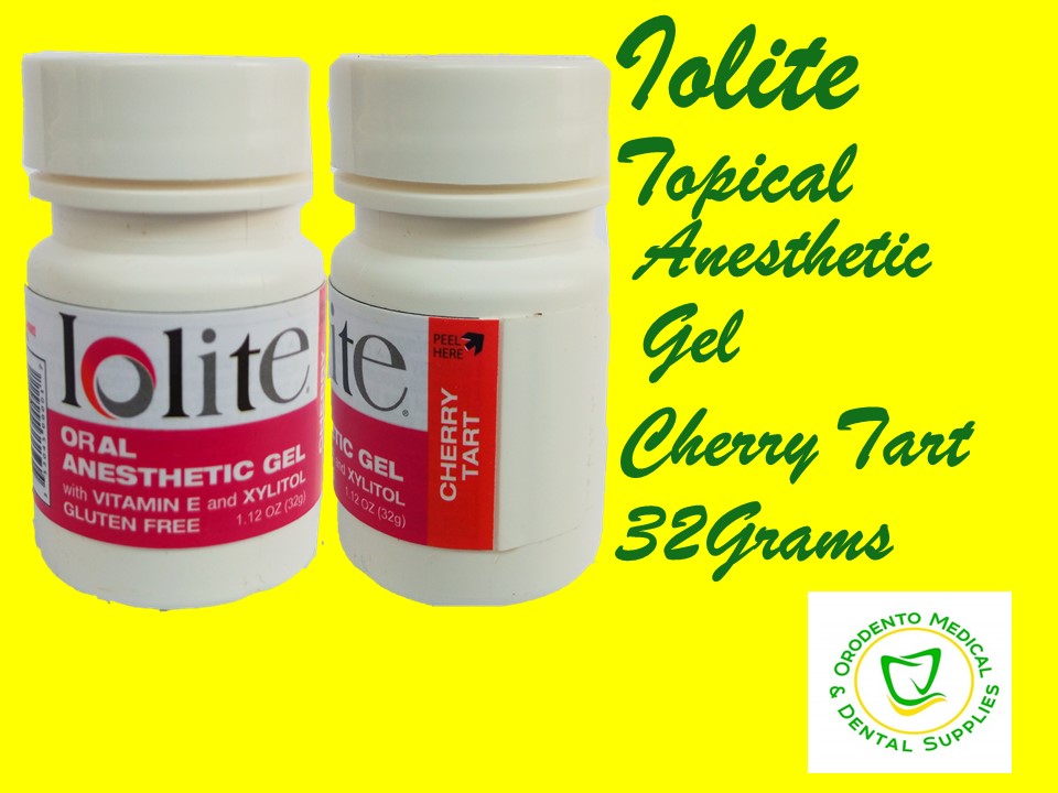 Iolite Topical Anesthetic Gel Cherry Tart 32 Grams Lazada PH