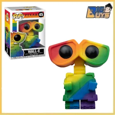 Funko Pop! Pride 2021 Rainbow Wall-E Vinyl Figure Sold by BigBuys