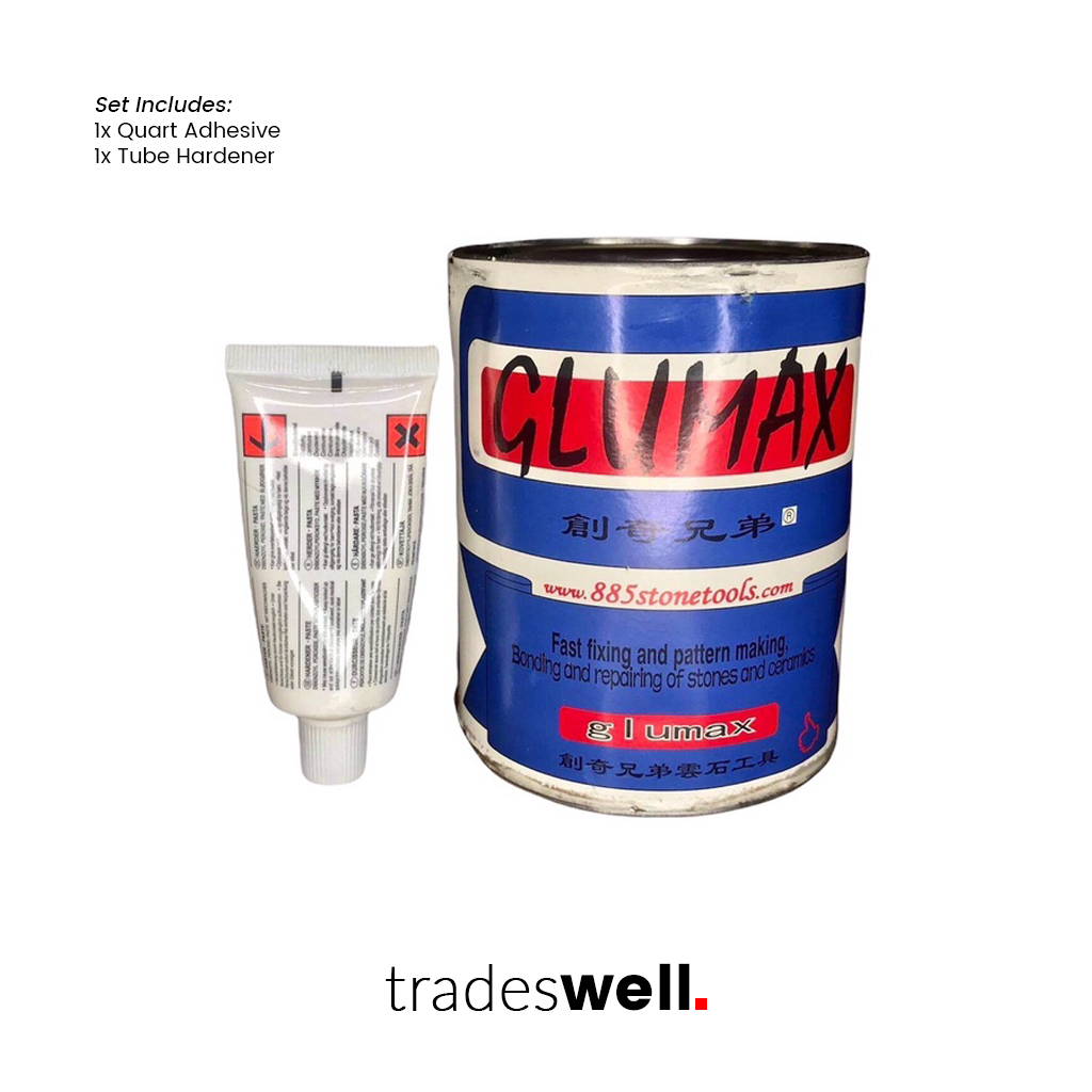 Original Glumax For Granite / Tiles / Quartz / Marble / 1 Quart