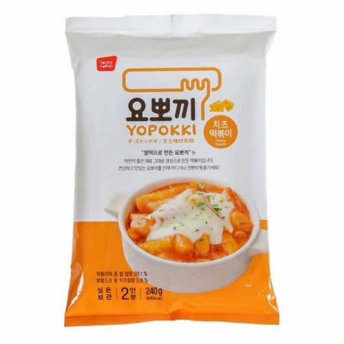 Yopokki [Cheese] Korean Instant Tteokbokki Rice Cake (240g) | Lazada PH