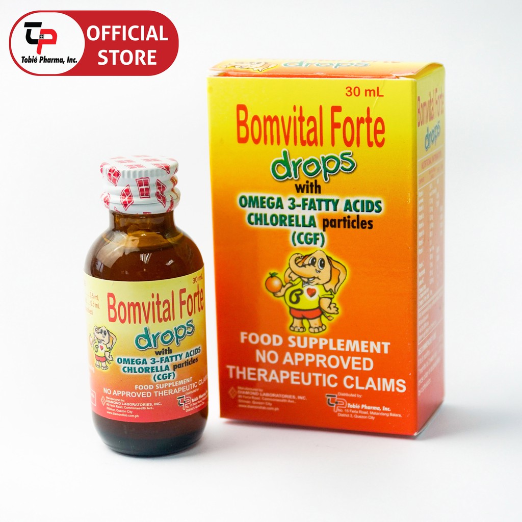 Bomvital Forte Drops Multivitamins 30ml♦ Lazada PH