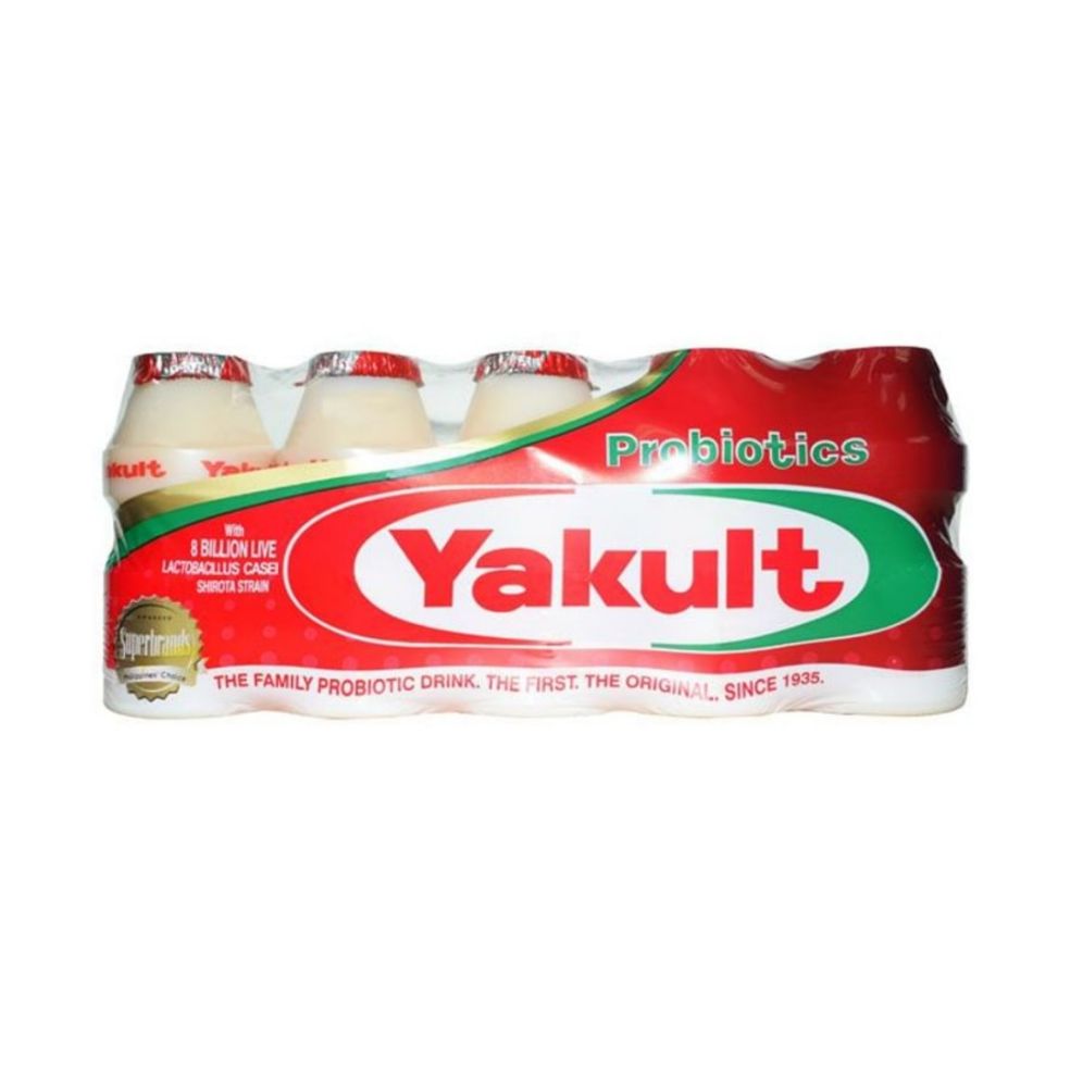 YAKULT PROBIOTICS 80ML X 5PCS SOURCE OF GOOD BACTERIA NEEDED IN YOUR