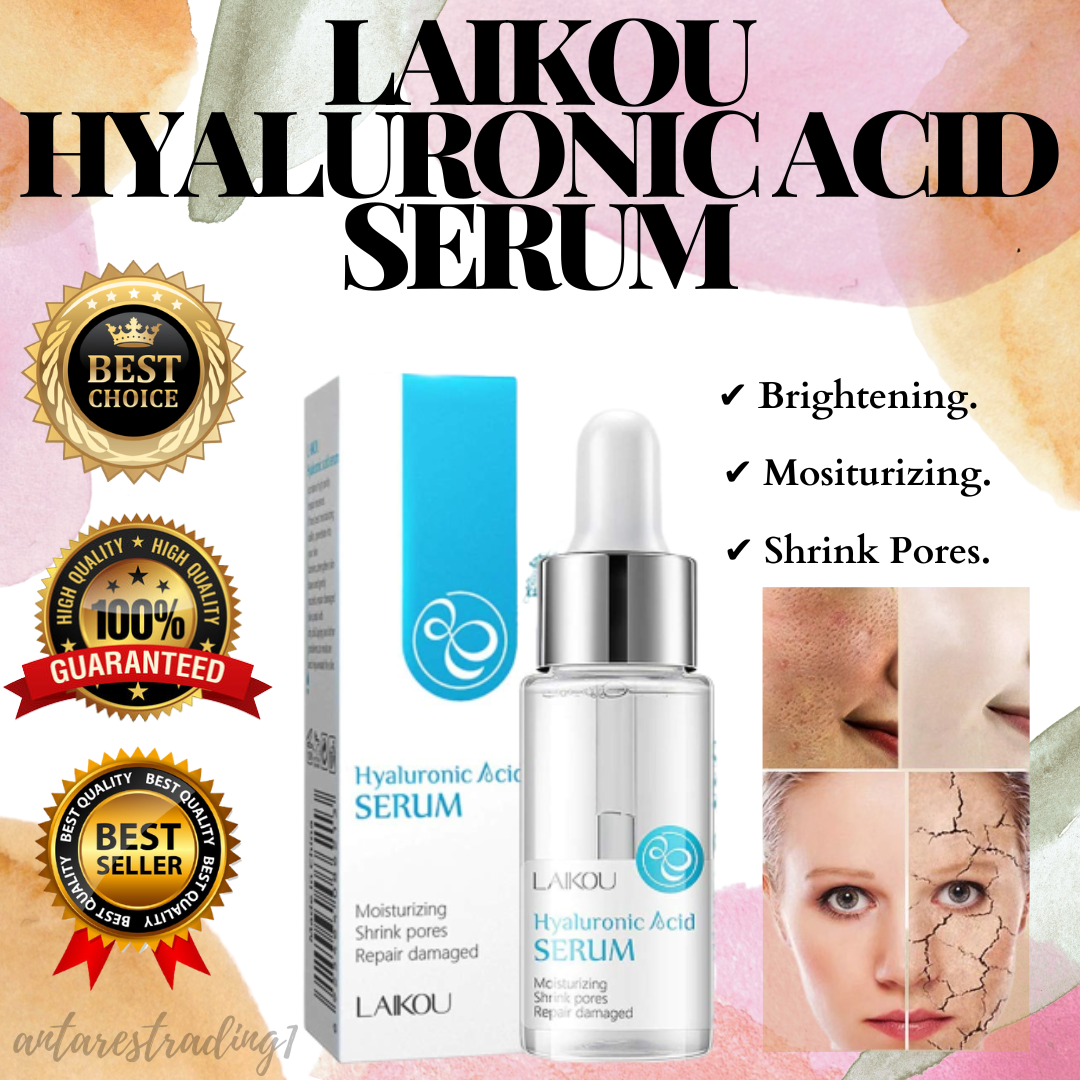 Best Seller LAIKOU HYALURONIC ACID ESSENCE SERUM | Hyaluronic Acid ...