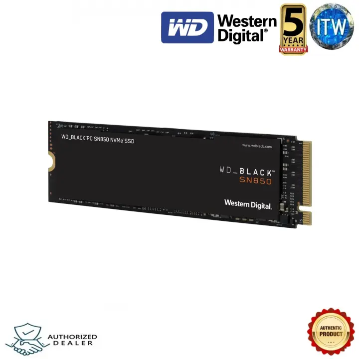 Western Digital Wd Black Sn850 500gb Nvme M 2 Pcie Gen4 X4 Internal Ssd Wsd500g1x0e Lazada Ph