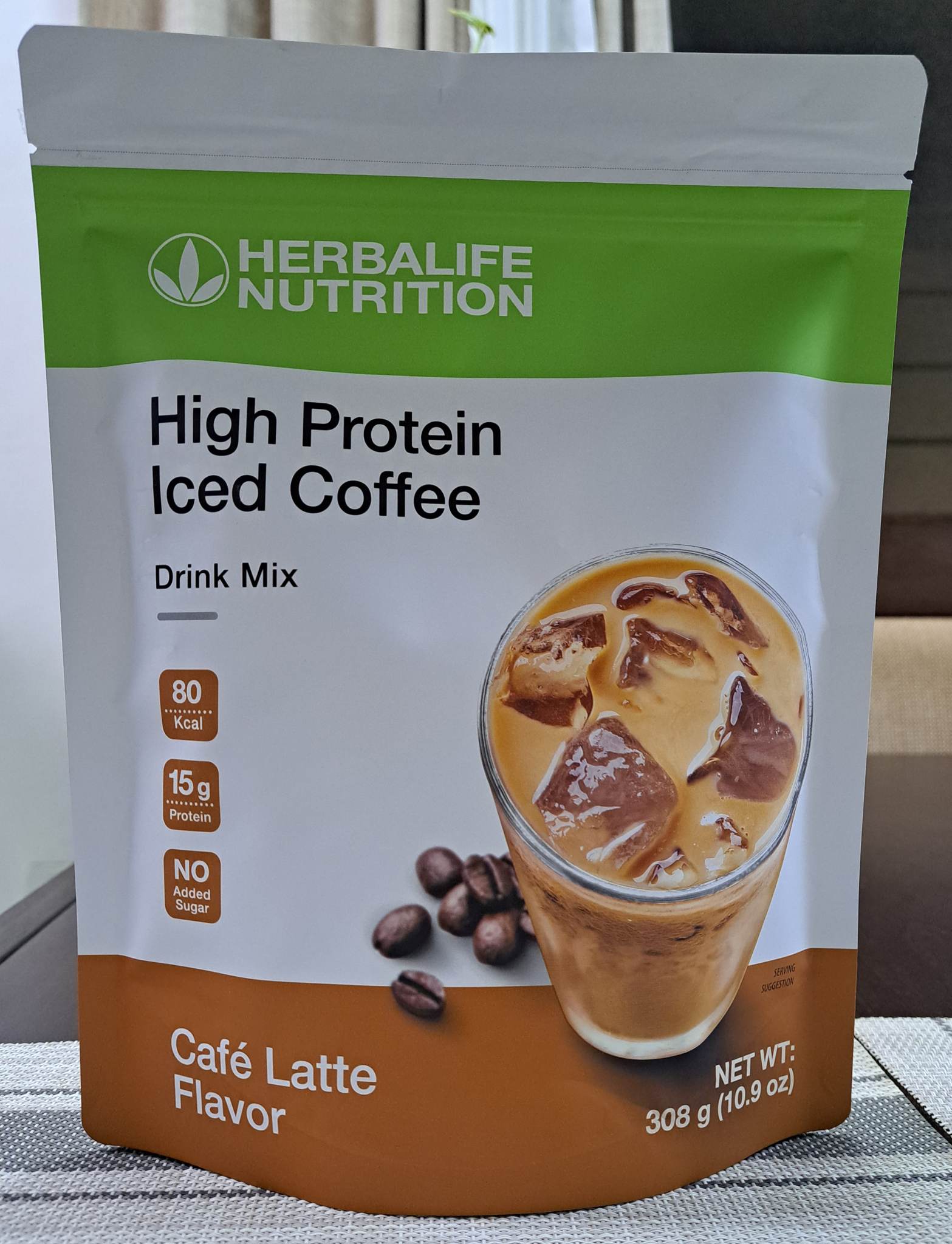 Herbalife High Protein Iced Coffee 308g Cafe Latte Flavor Lazada Ph