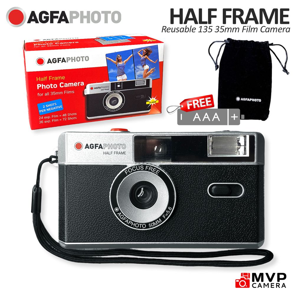 AgfaPhoto launches new half-frame reusable camera - Kosmo Foto