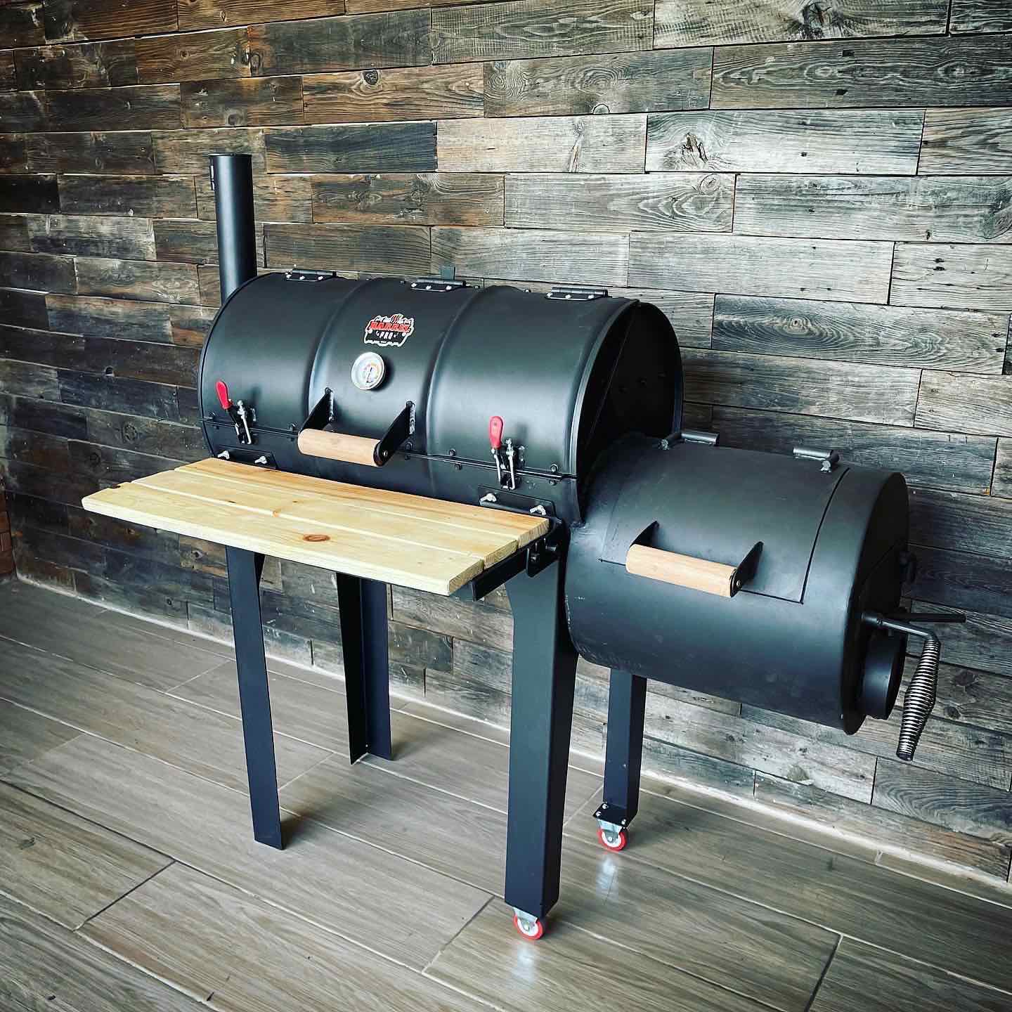 BarrelPro Beginner size lite smoker griller knockdown collapsible stand ...