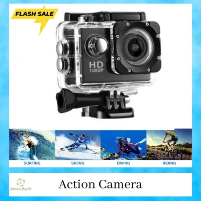 Extreme HD Ultimate A7 Sports Action Camera 1080p VIDEO WATERPROOF Under Water Waterproof Motorcycle Recorder Bicycle Recorder 2.0 LCD Screen Sports Action Camera With Waterproof Case Action Camera