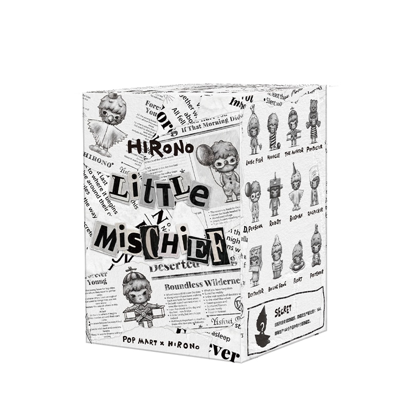 POPMART HIRONO Little Mischief Series Blind Box Guess Bag Box Toys Doll Cute Anime Figure Ornaments Gift Collection