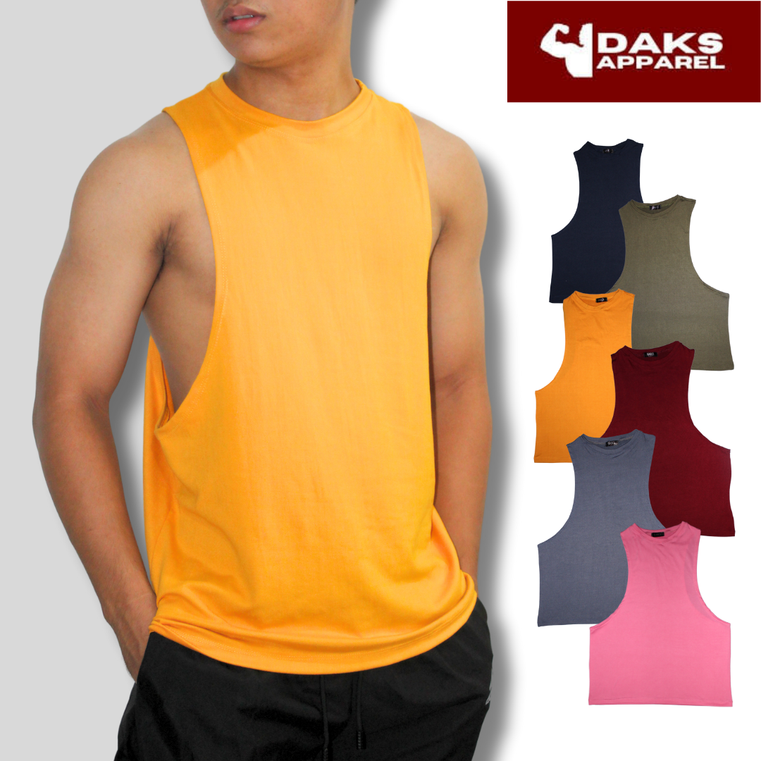 Tank Top Guide - Mens Tank Top Design Variations : Mens Muscle Workout  Clothing - Tank Top