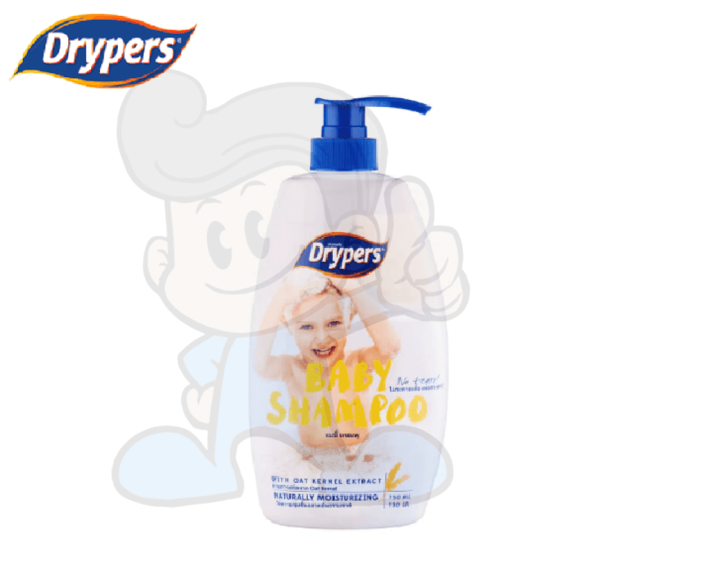 Drypers No Tears Baby Shampoo with Oat Kernel Extract 750mL Lazada PH