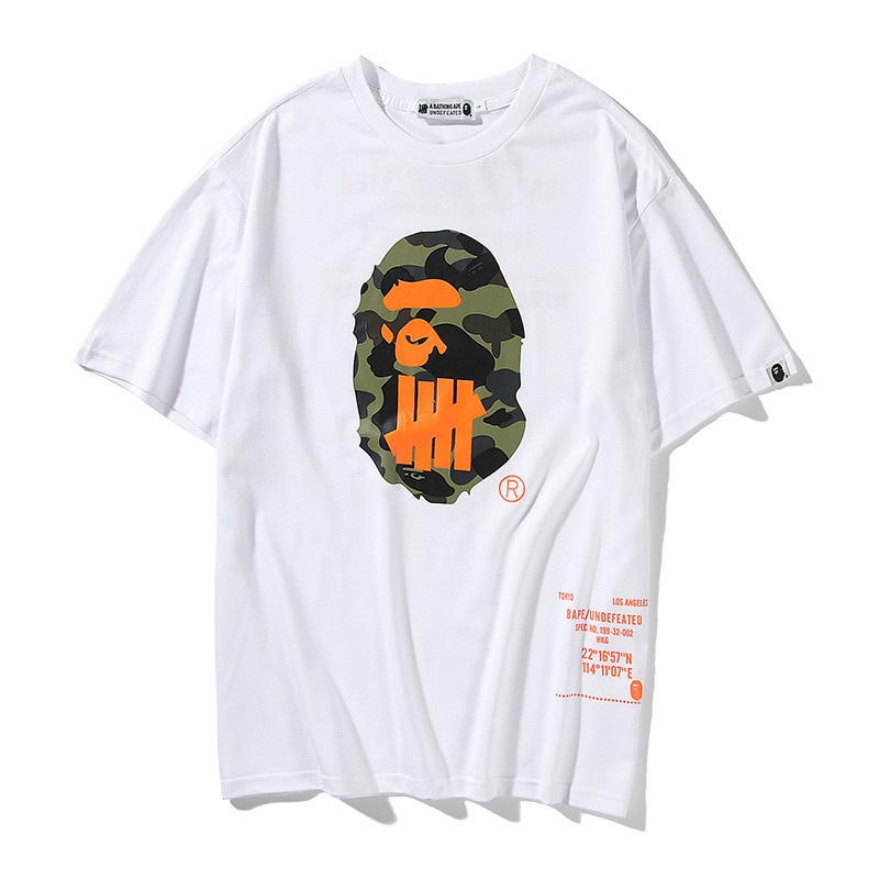 bape x undefeated tee