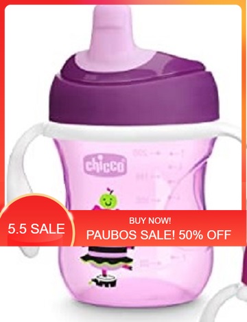 Chicco Training Cup 6M+ Girl Non-Spill | Lazada PH