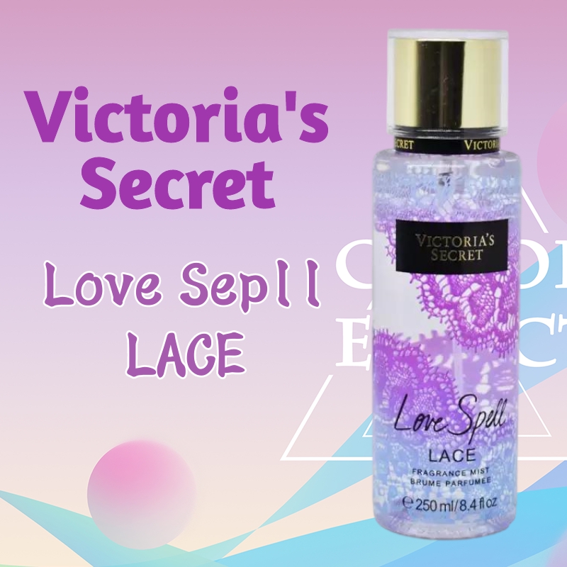 Victorias Secret Vs Love Spell Lace Fragrance Mist Authentic Perfume For Women 250ml Authentic 1684