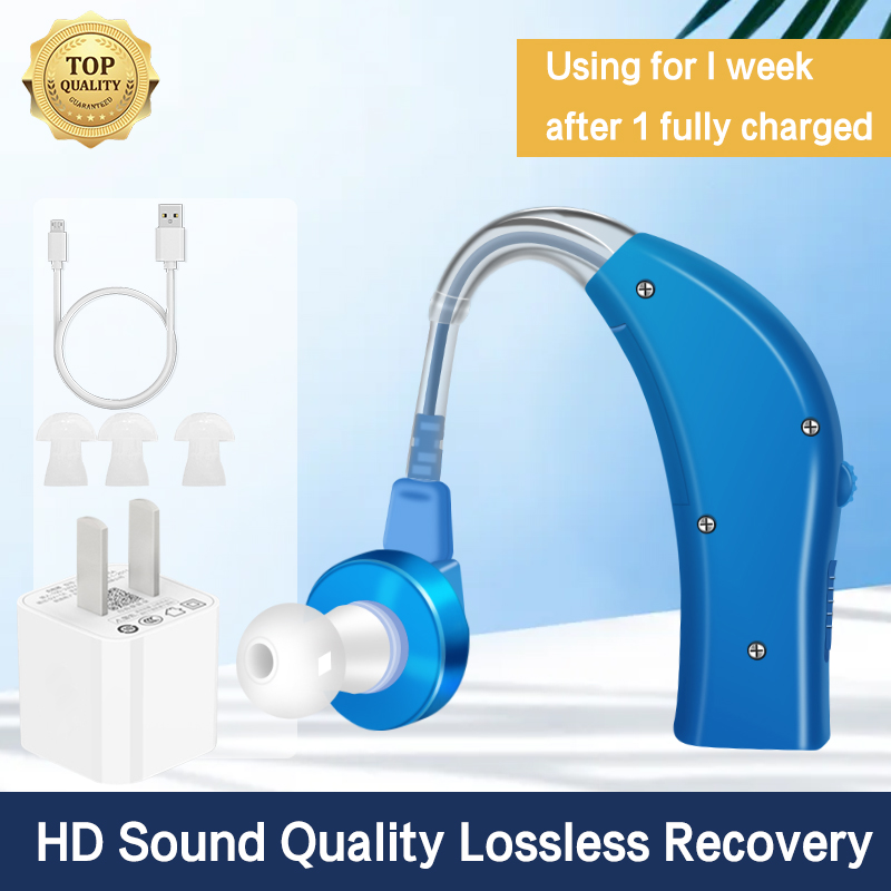 COD Hearing Aid USB Rechargeable Behind The Ear Sound Amplifier
