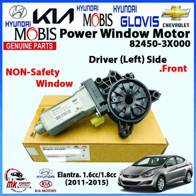 [GENUINE] Power Window Motor for Elantra(20112015). 1.6cc/1.8cc. Front