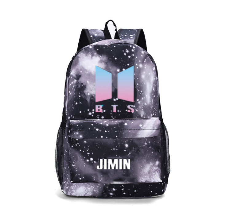  Alikpop Backpack Jimin Suga Jin Taehyung V Jungkook Korean  Casual Backpack Daypack Laptop College Bag Backpack (BLACK)… : Electronics