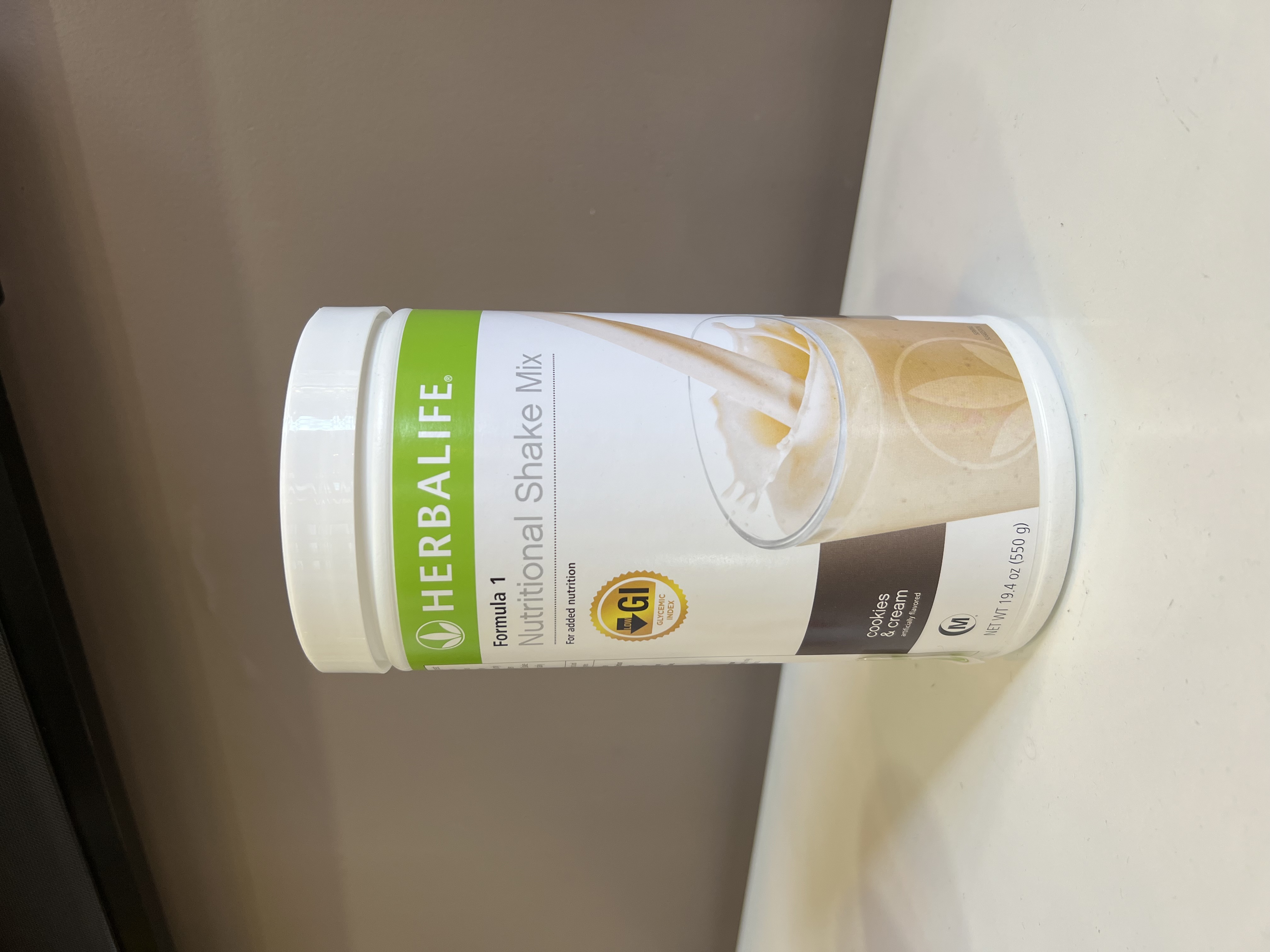 Herbalife Formula 1 Nutritional shake mix is tested for GI