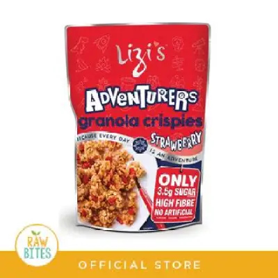 Lizi's Adventurers Strawberry Granola Crispies 400g