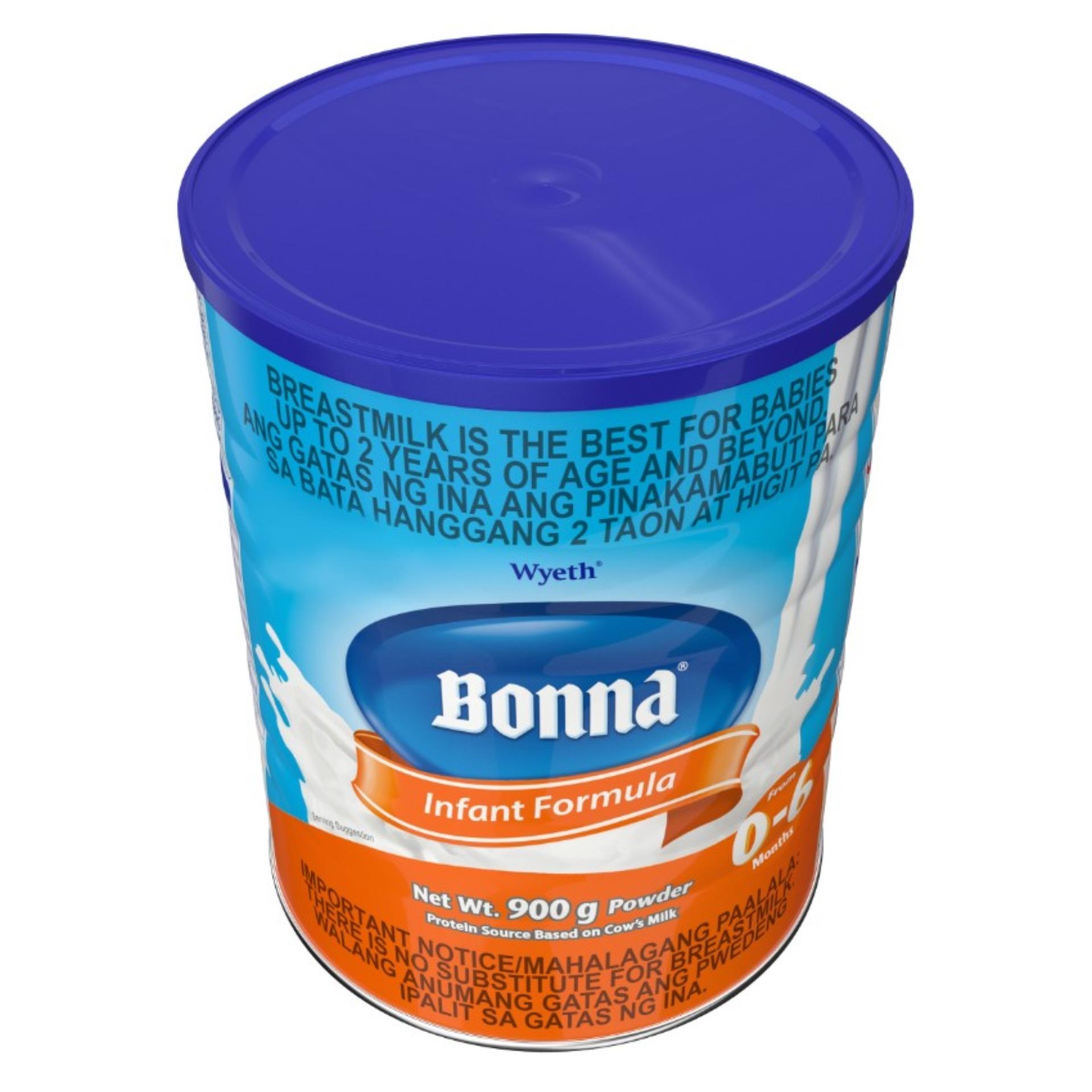 BONNA Stage 1 Infant Formula for 0 to 6 months, 900g Box - CSI Supermarket