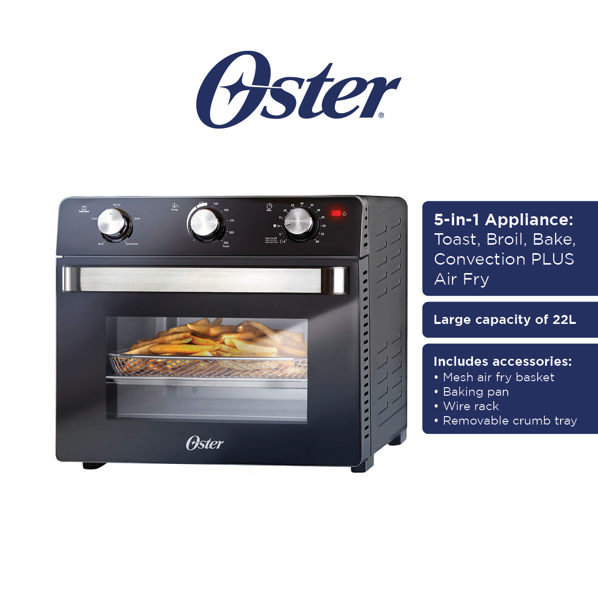 oster air fryer toaster oven