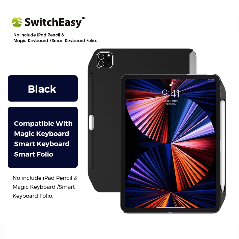 SwitchEasy CoverBuddy [2022 Upgrade] Case for iPad Pro 12.9