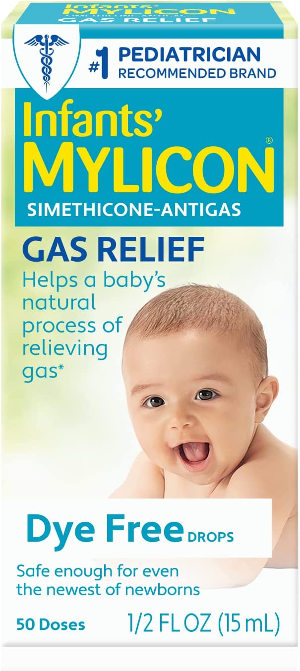 Mylicon Simethicone Antigas For Infants Gas Relief 1/2 Fl Oz (15ml