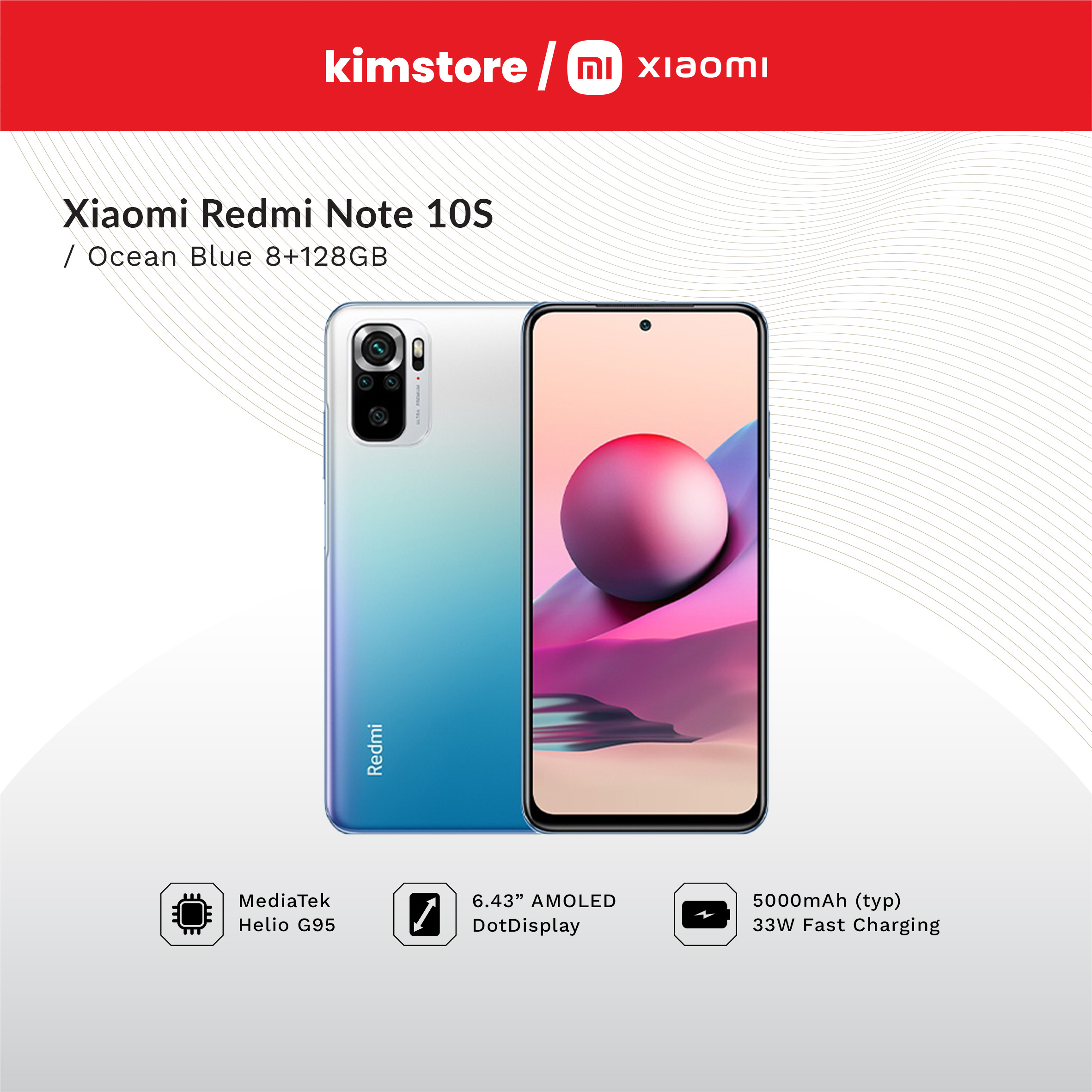 Xiaomi Redmi Note 10S (8Gb/128Gb) | Lazada PH