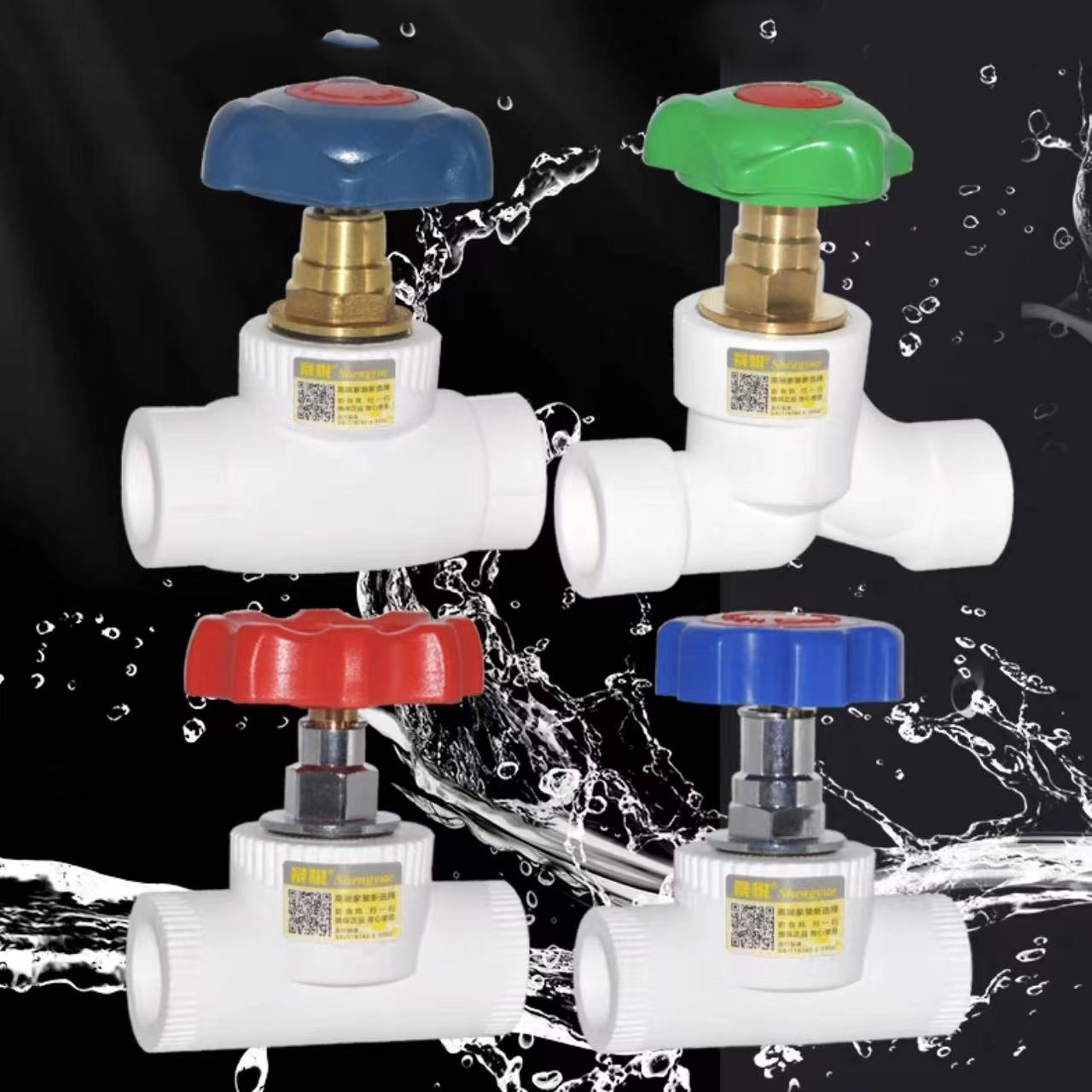 PPR Fittings: Gate Valve 32mm Pipe Welding Technology PP-R - View #11