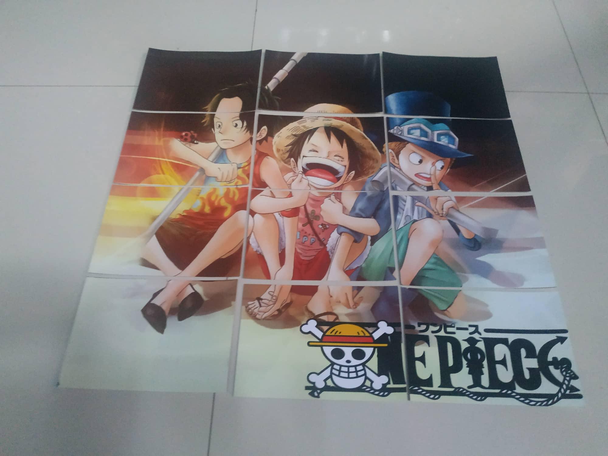 One Piece The 3 Brothers Puzzle Poster Wall Decor | Lazada Ph