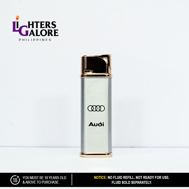 Lighters Galore TORCH 297 (AUDI, SILVER ROSE GOLD) Lazada PH