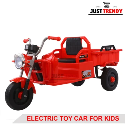 3 -8 Years Old Tricycle Kids Electric Ride On Toy Car for Toddlers Rechargeable E-Trike with Sounds and Lights