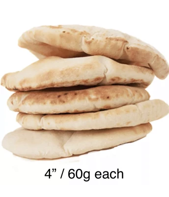 Elijah’s (Mini Size) Pita Bread (Arabic Bread) (Seriously the best pita in Manila) -10 units (4" / 60g each)