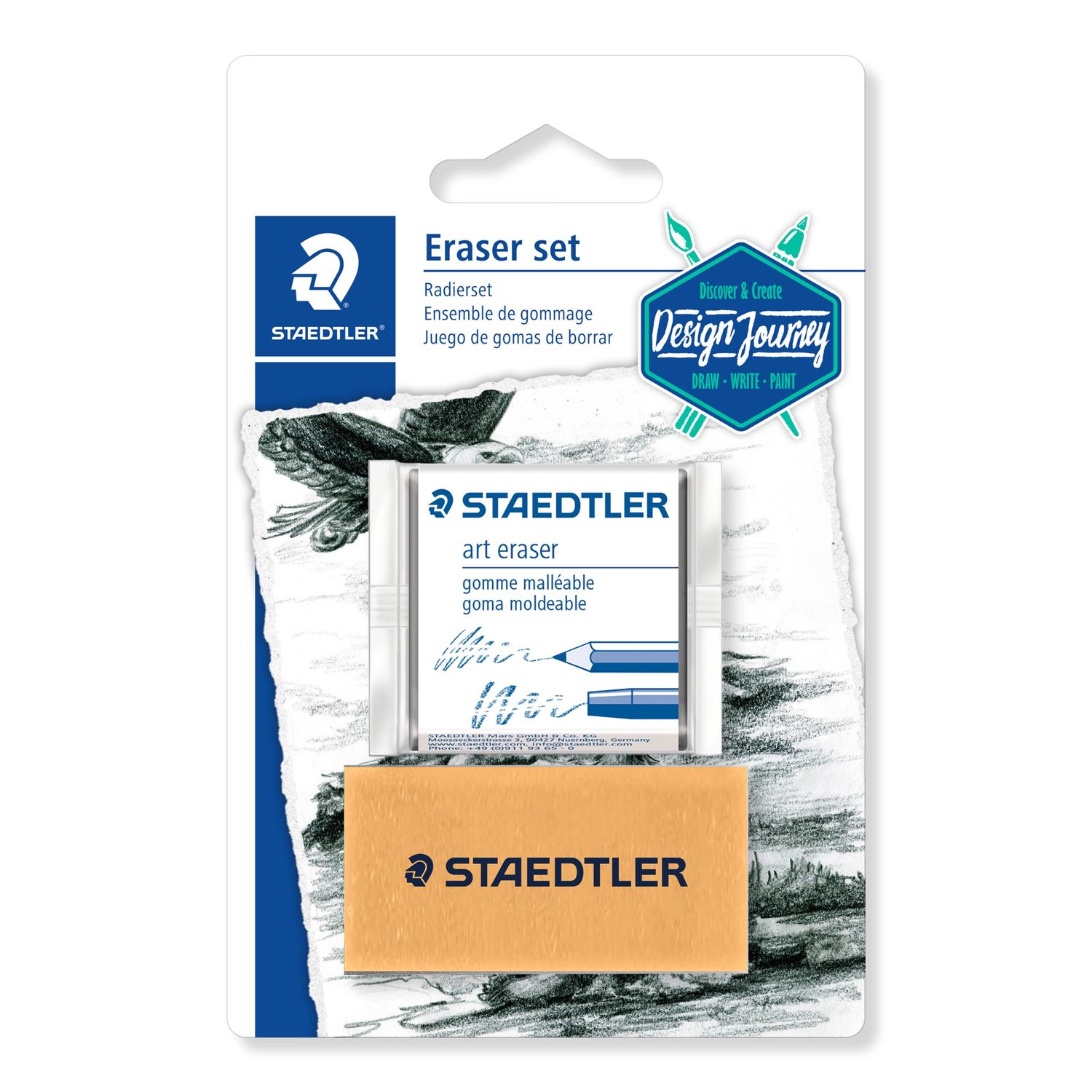 STAEDTLER 5427 Art Eraser Set Blistercard | Lazada PH