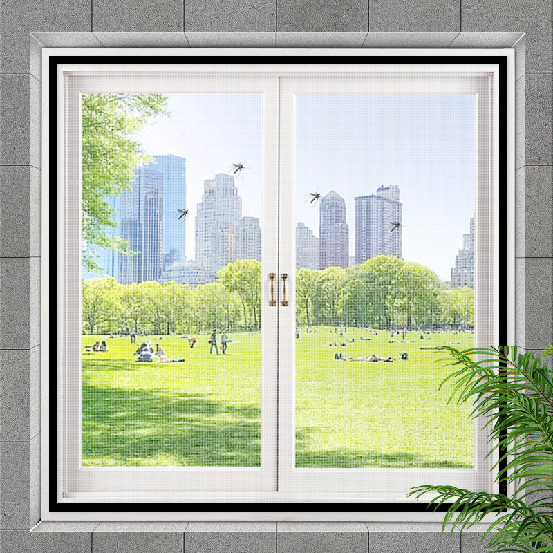 Ziinlife Window Screen Net AntiMosquito Window Net SelfAdhesive