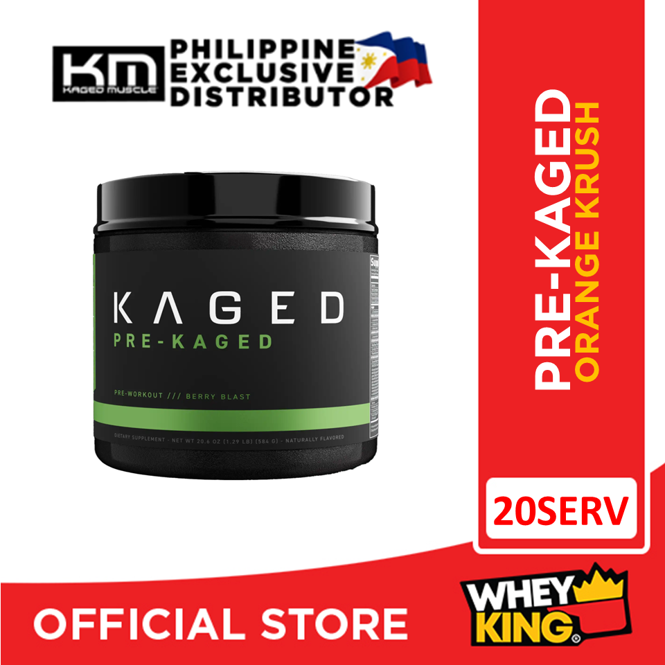 KAGED MUSCLE PreKaged PREMIUM PreWorkout. Energy, Focus, Strength