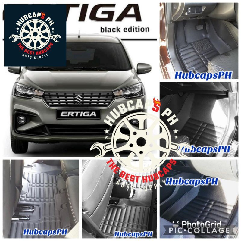 8MM not 2MM Suzuki Ciaz & Ertiga 5D Deepdish Matting Carbon Fiber