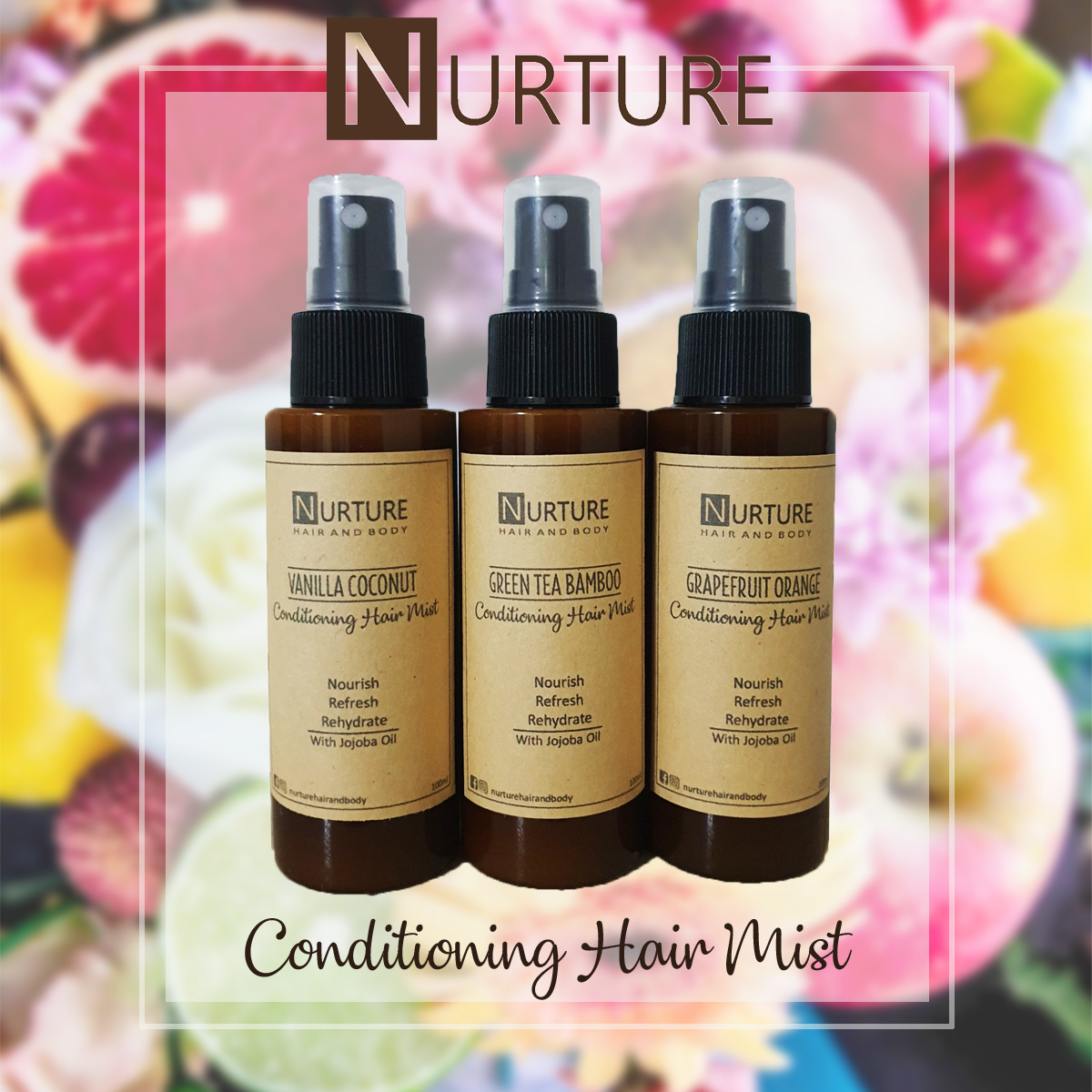 NURTURE Conditioning Hair Mist Lazada PH