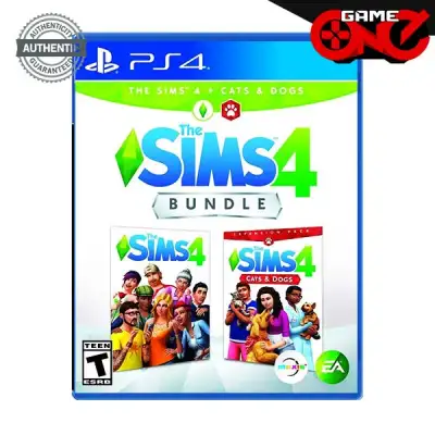 PS4 The Sims 4 Plus Cats & Dogs Bundle [R1]
