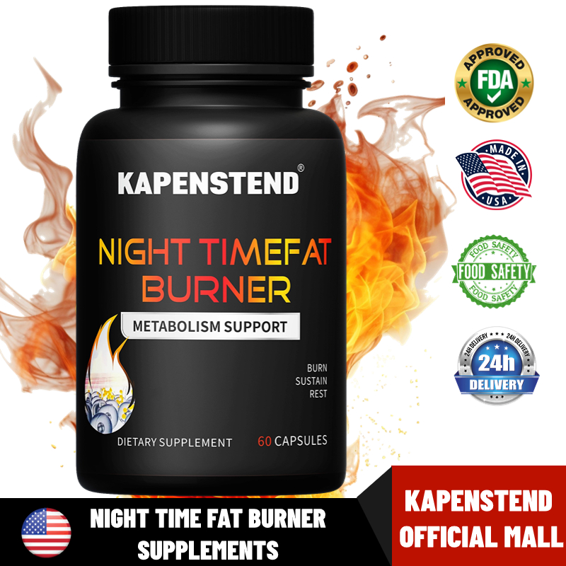 Burn Fat at Night, Lose Fat While You Sleep, Hunger Suppressant, Carb  Blocker and Weight Loss Support Supplement, Burn Belly Fat and Sleep  Comfortably, 60 Capsules