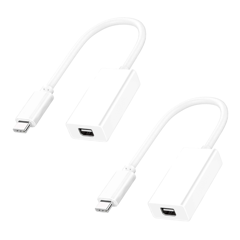 2X Thunderbolt 3 USB 3.1 to Thunderbolt 2 Adapter Cable for Windows Mac