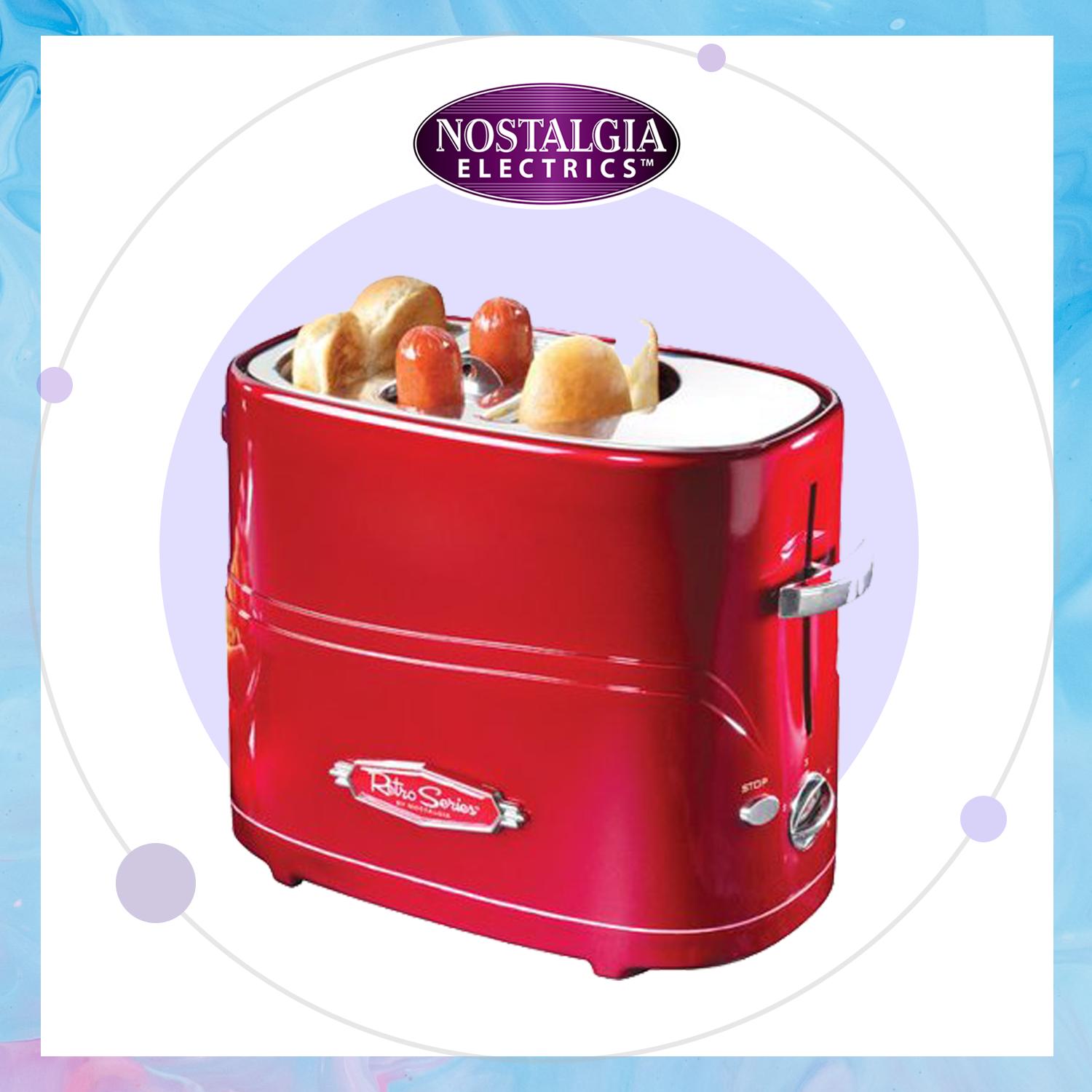 Ht600 Toaster Nostalgia HDT-600 Retro Series Pop up Hot Dog Toaster | Lazada PH