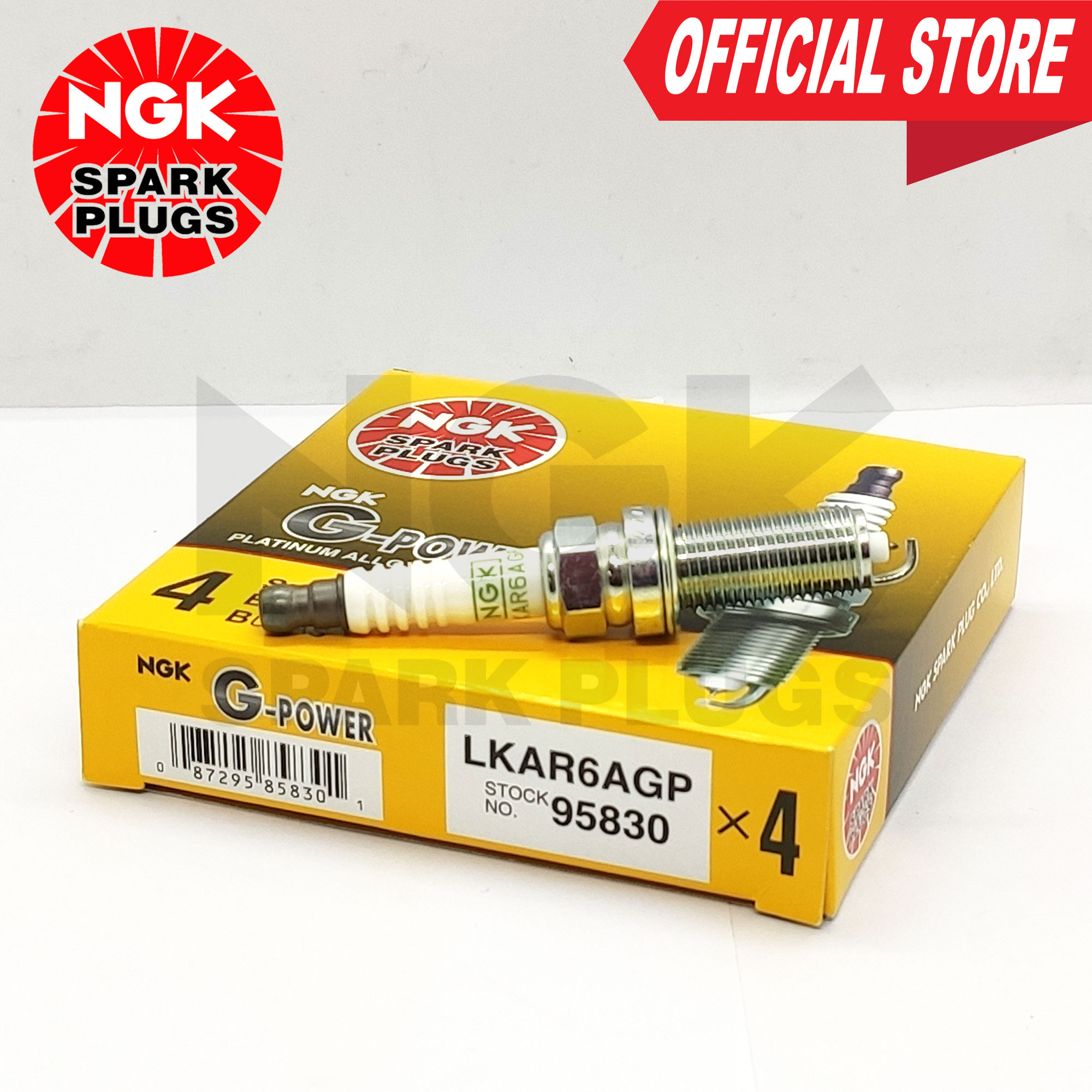 NGK LKAR6AGP GPower Spark Plug for COROLLA ALTIS 1.8, 2.0 VVTi 2008