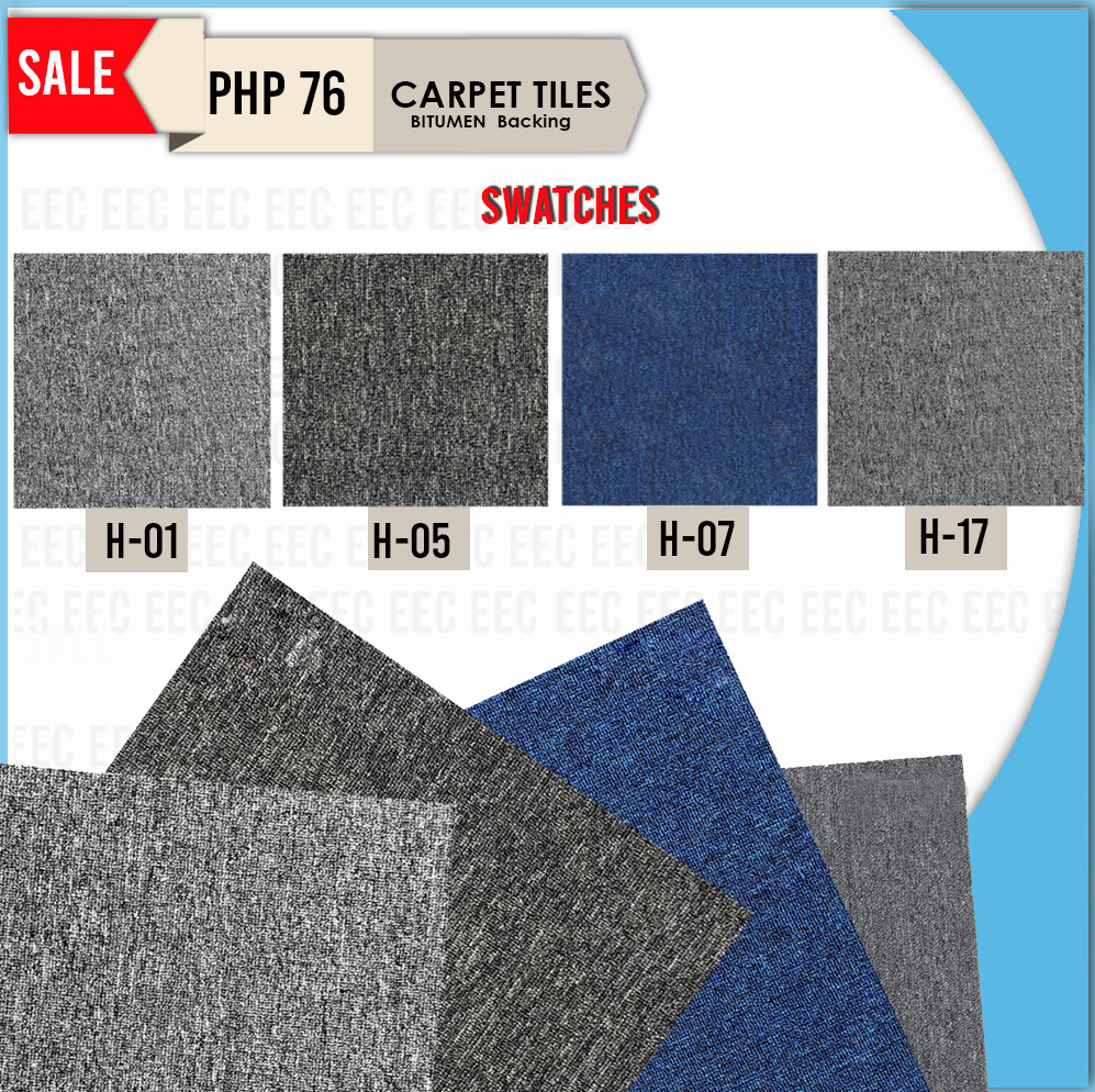 Brand New Plain Carpet Tiles 50cm x 50cm Office Carpet Bedroom Carpet Living room floor mat room