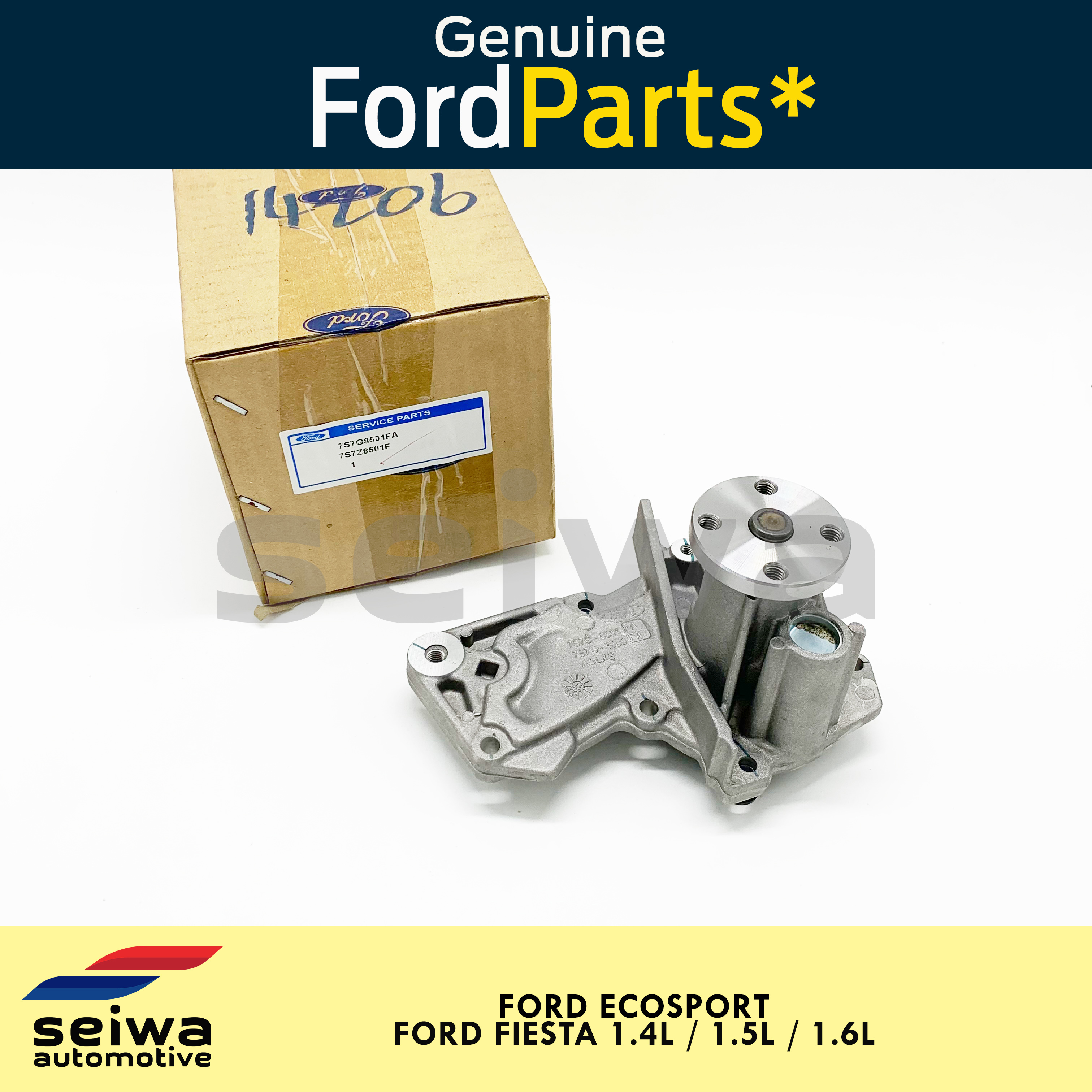 Ford Ecosport Water Pump Ford Fiesta Water Pump L L L Genuine Ford Auto Parts