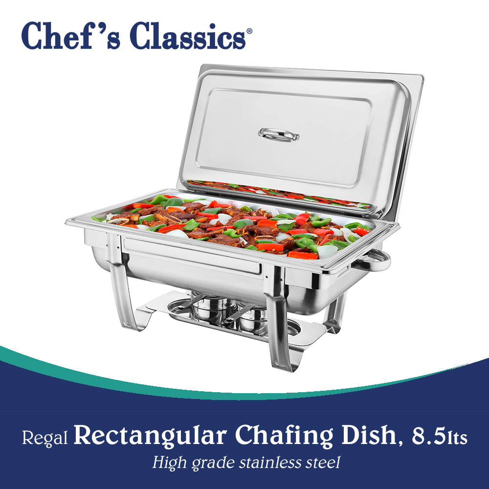 Chef's Classics Regal Stainless Steel Rectangular Buffet Chafing Dish