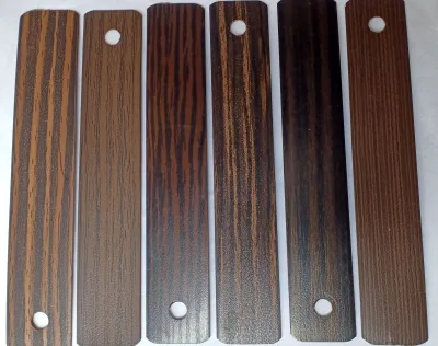 Dark Wood color UNICA Laminated Edge Banding PVC 10meters x 21mm x 0.7mm