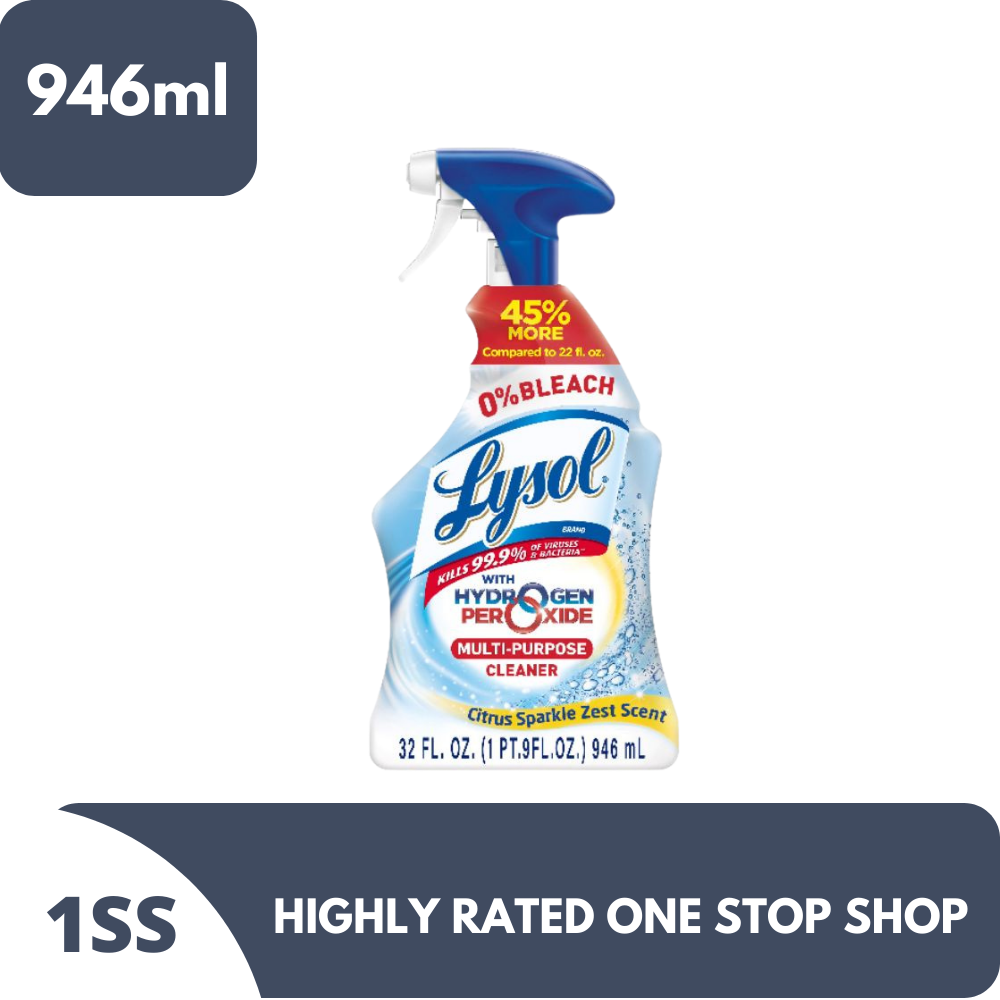 Lysol Multipurpose Cleaner With Hydrogen Peroxide 946ml Lazada Ph 4391