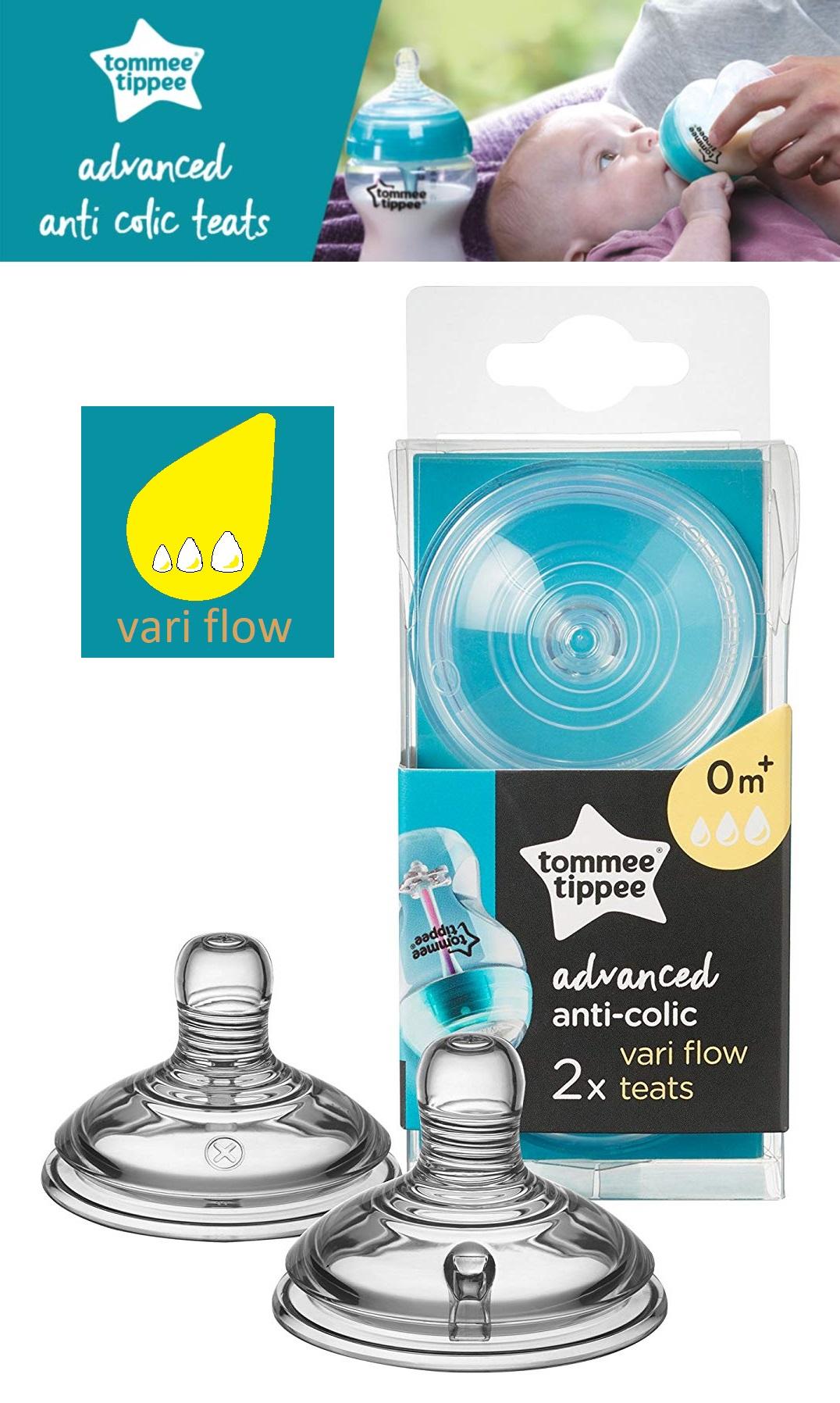 tommee tippee teats size 2 anti colic